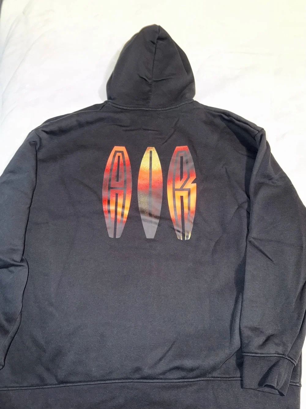 Jordan Black Full-Zip Hooded Jacket with Small Chest Graphic 2x